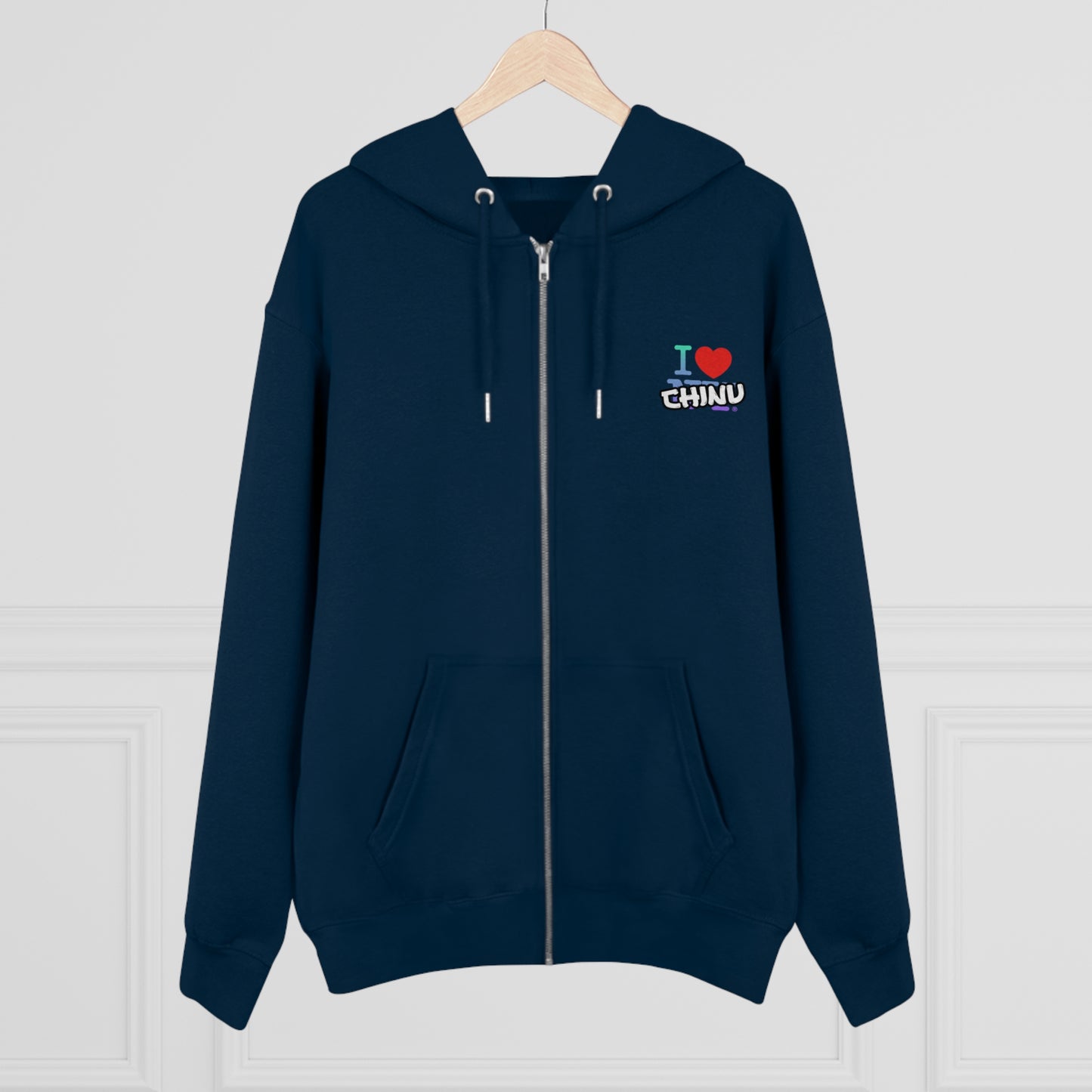 Babai Bachinu - "I <3 Chinu" Men's Zip Hoodie (EU)