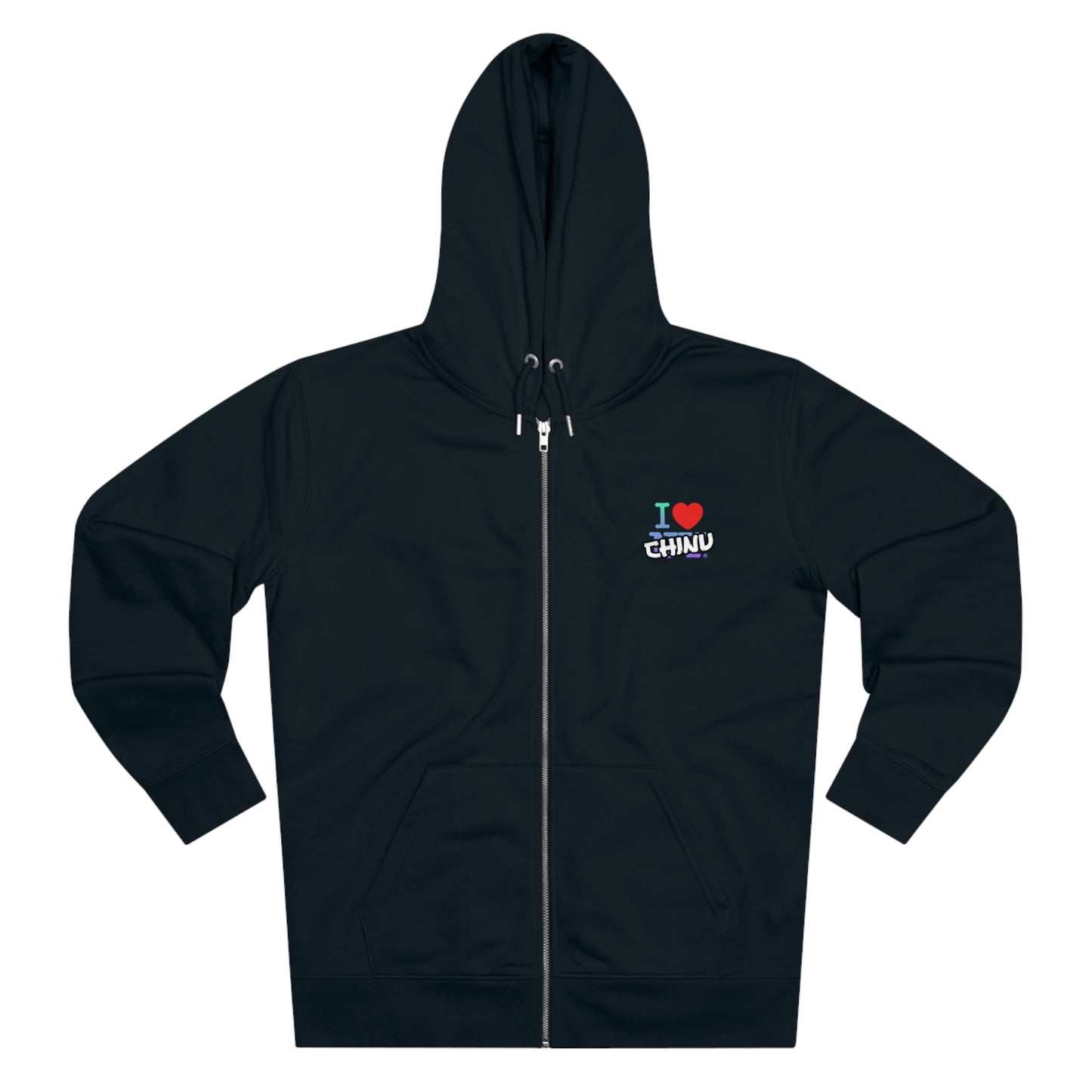 Babai Bachinu - "I <3 Chinu" Men's Zip Hoodie (EU)